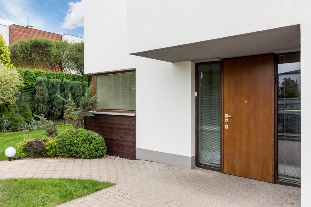 Porte d'entrée en bois Porte d'entrée en bois